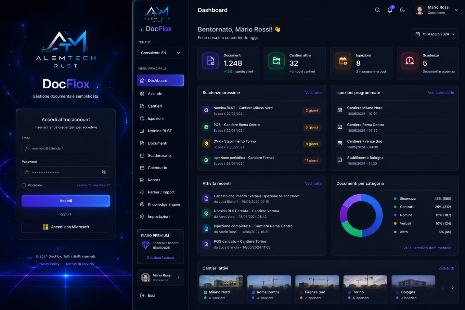 Screenshot ALEMTECH RLST OPERATING SYSTEM
